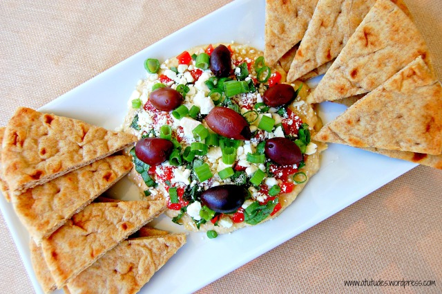 Quick and Easy Mediterranean Hummus by www.atutudes.wordpress.com